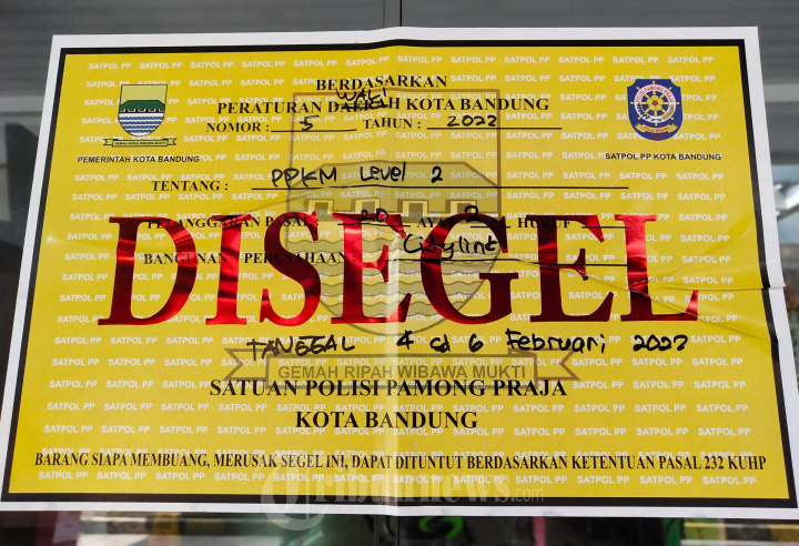 Langgar Prokes, Festival Citylink Bandung Disegel Satgas Covid-19