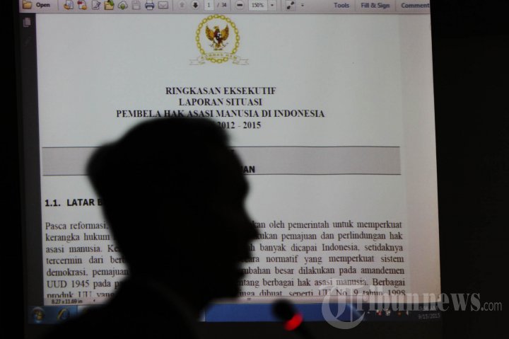 Laporan Situasi Pembela HAM di Indonesia
