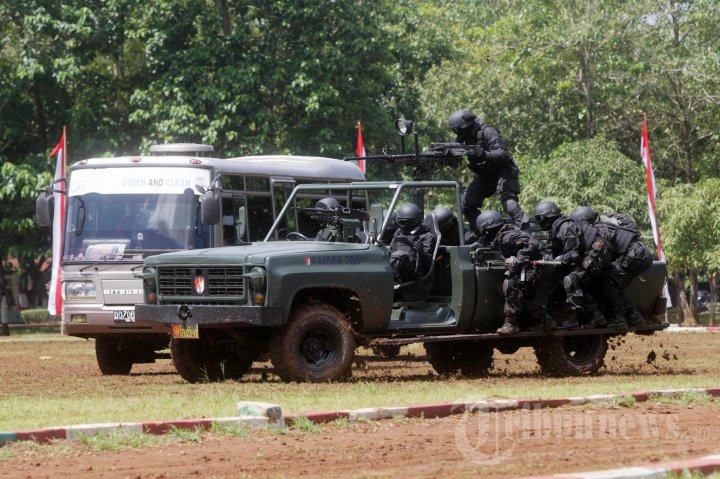 Latihan Gabungan Penanggulangan Teroris