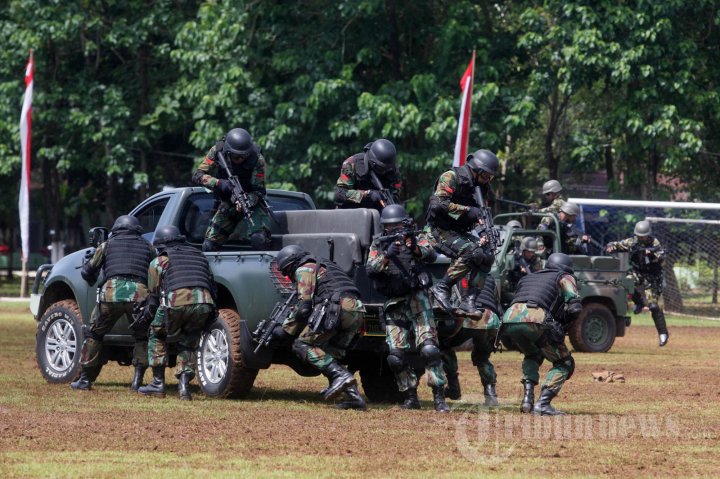 Latihan Gabungan Penanggulangan Teroris