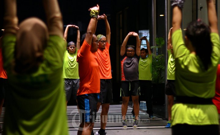 Latihan Jelang Lomba Lari Herbal Life Run 2015
