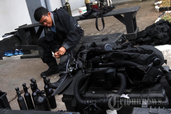 Latihan Pasukan TNI AL
