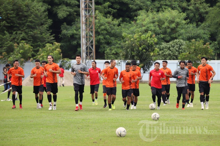 Latihan Perdana Persija Jakarta