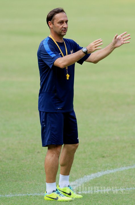 Latihan Tim Nasional Indonesia