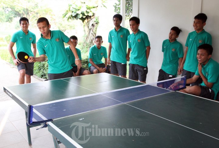 Latihan Tim Nasional U-16 dan U-19