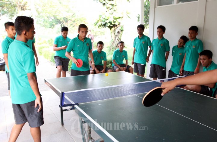 Latihan Tim Nasional U-16 dan U-19