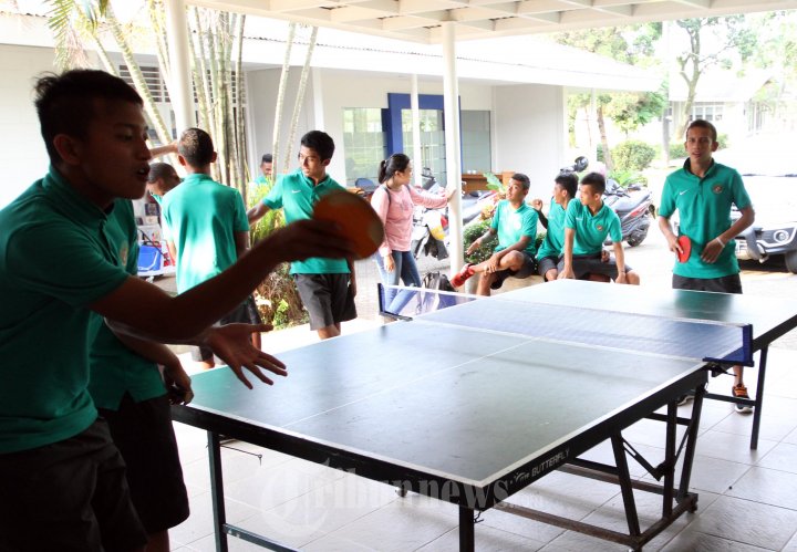 Latihan Tim Nasional U-16 dan U-19