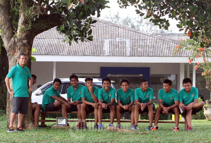 Latihan Tim Nasional U-16 dan U-19