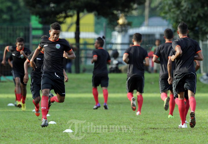 Latihan Tim Timor Leste U-23