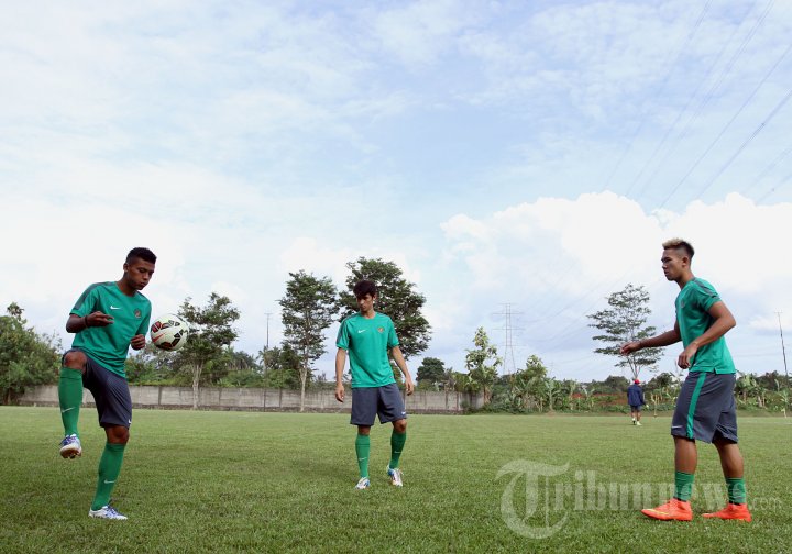 Latihan Timnas Indonesia U-23