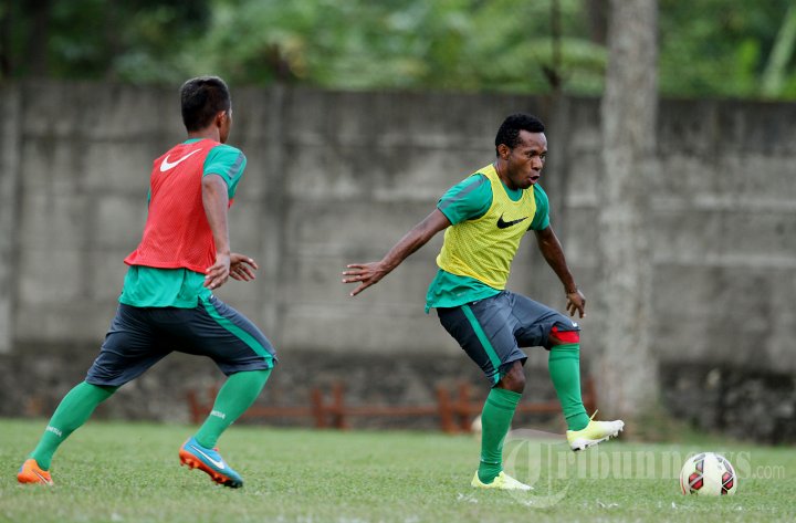 Latihan Timnas Indonesia U-23