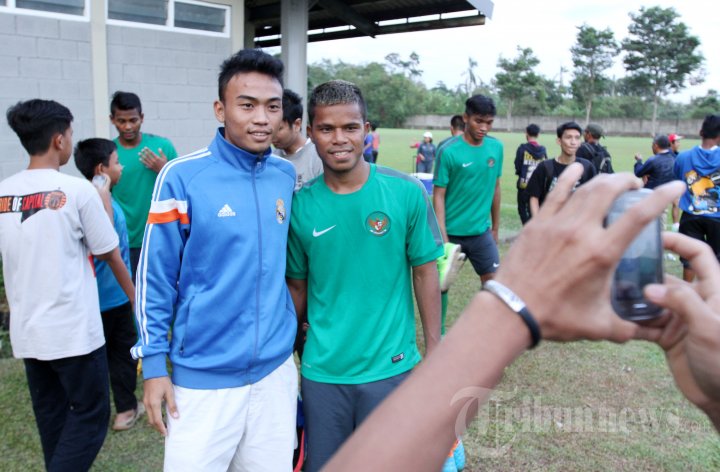 Latihan Timnas Indonesia U-23