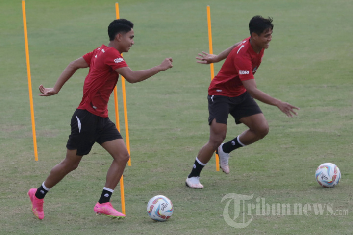 Latihan Timnas Jelang Hadapi Brunei Darussalam