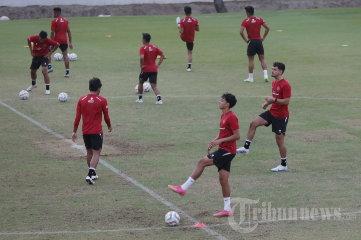Latihan Timnas Jelang Hadapi Brunei Darussalam
