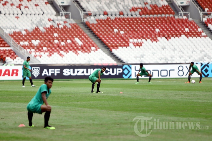Latihan Timnas Timor Leste Jelang Melawan Timnas Indonesia