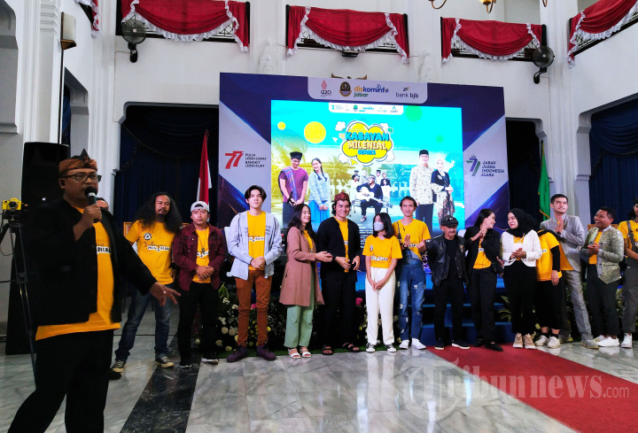 Launching Kabayan Milenial Series di Gedung Sate