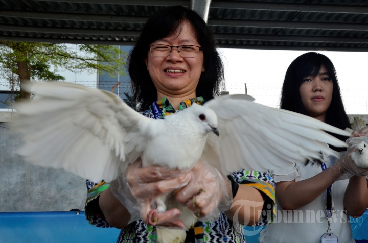 Lepas Burung di HUT RI ke 73