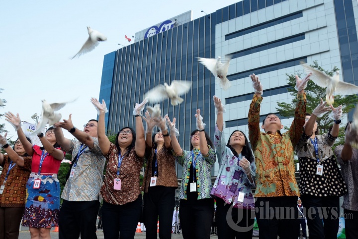 Lepas Burung di HUT RI ke 73