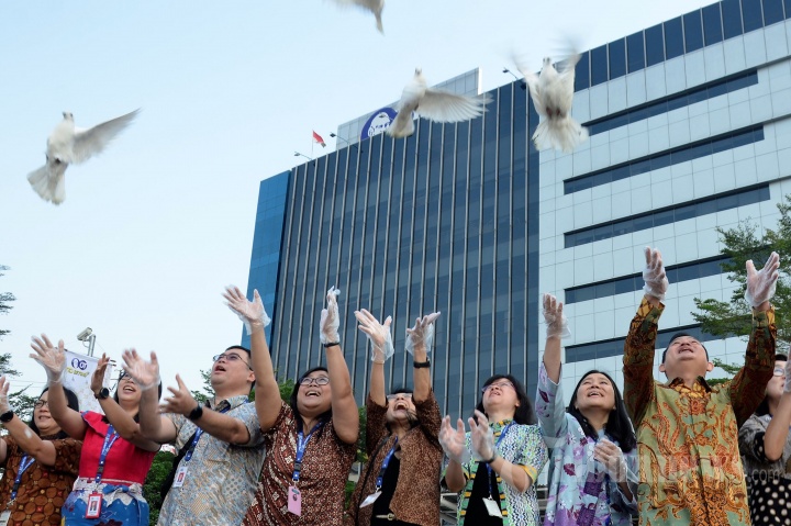 Lepas Burung di HUT RI ke 73