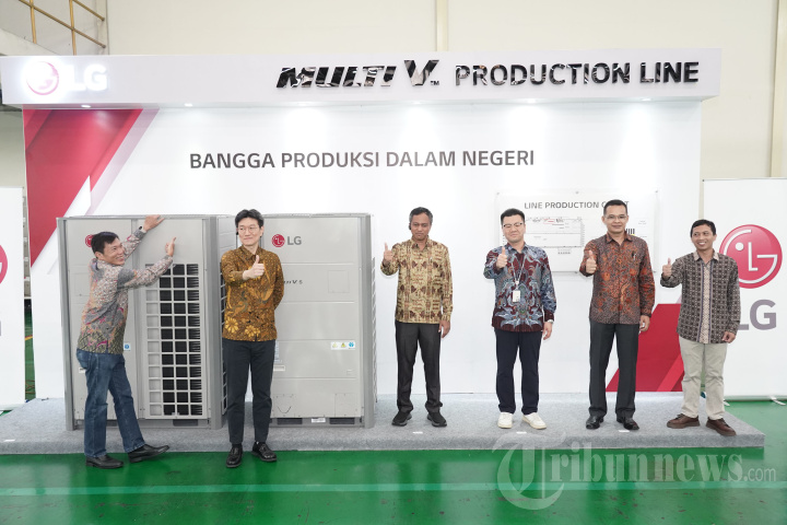 LG Buka Fasilitas Produksi AC MULTI V