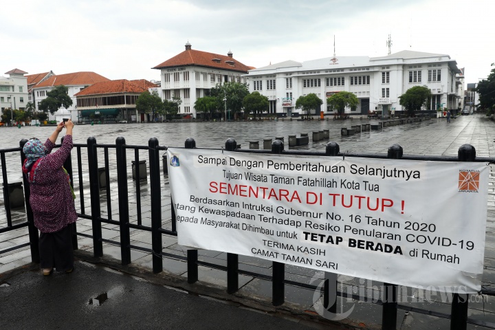 Libur Idulfitri, Kawasan Kota Tua Jakarta Sepi