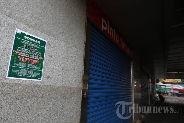 Libur Lebaran, Pasar Tanah Abang Tutup