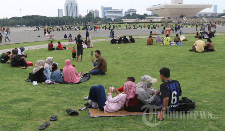 Liburan Lebaran di Monas