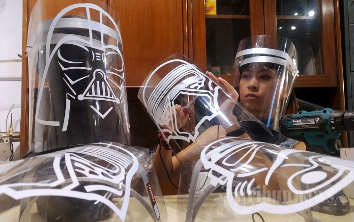 Lifeshield Produksi Pelindung Wajah Berkarakter Star Wars