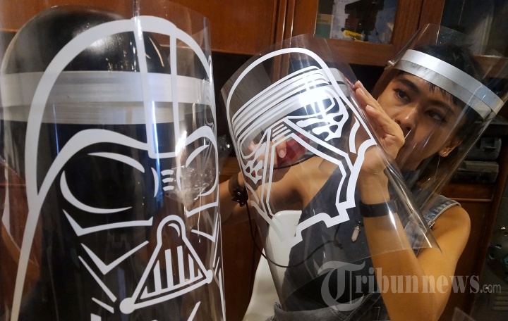 Lifeshield Produksi Pelindung Wajah Berkarakter Star Wars