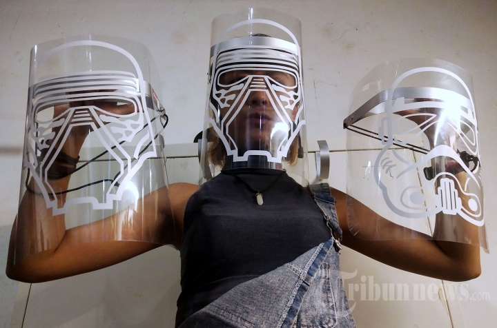 Lifeshield Produksi Pelindung Wajah Berkarakter Star Wars