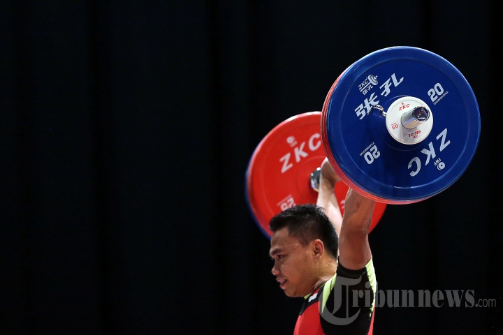 Lifter Eko Yuli Irawan Mendapat Perak Dikelas 62kg