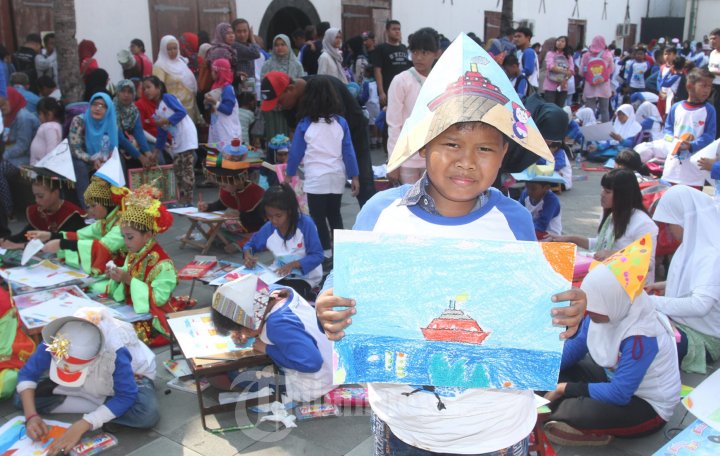Lomba Menggambar Peringati Hari Anak 2016
