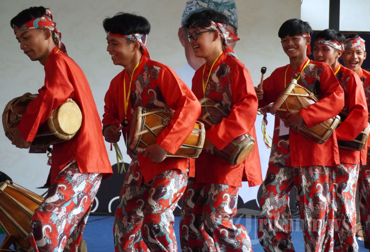 Lomba Rampak Kendang di Museum Sri Baduga