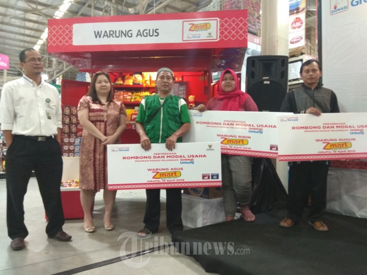 Lotte Grosir dan BAZNAS Bantu UKM