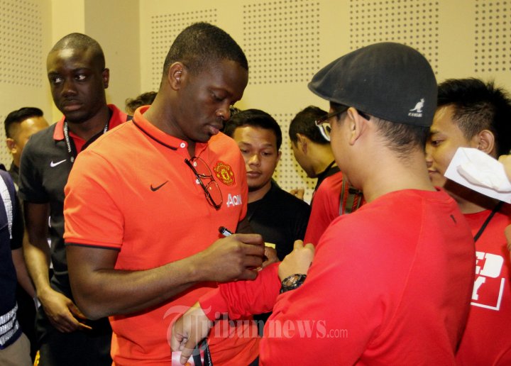 Louis Saha di Acara United LIVE di Jakarta