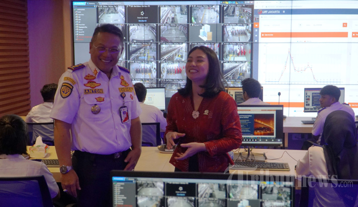 LRT Jakarta Dukung Sistem Data yang Terintegrasi