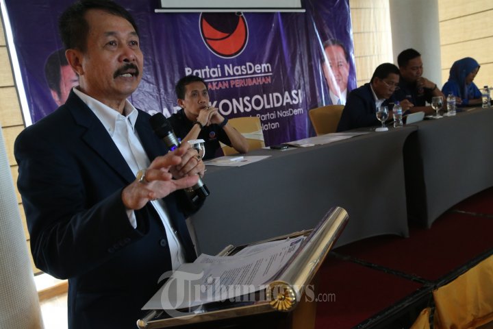 Luthfi A Mukti Gelar Rakornas Nasdem