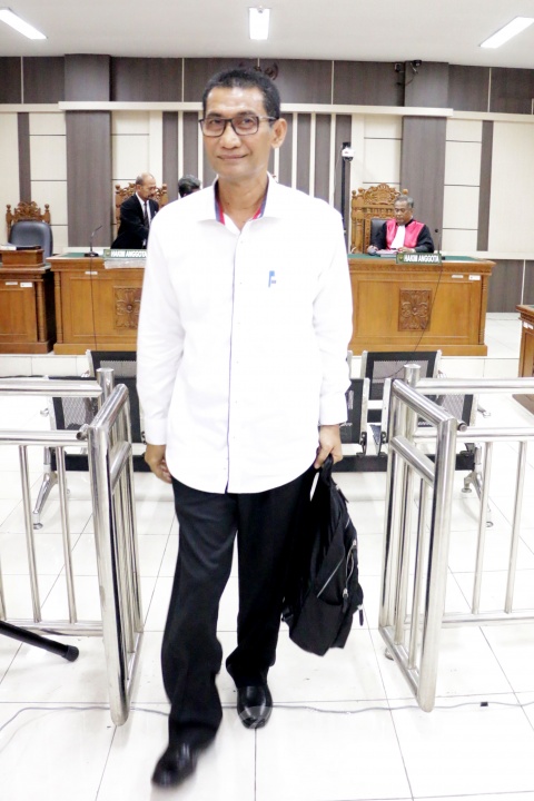 M Tamzil Jalani Sidang Pengadilan Tipikor Semarang