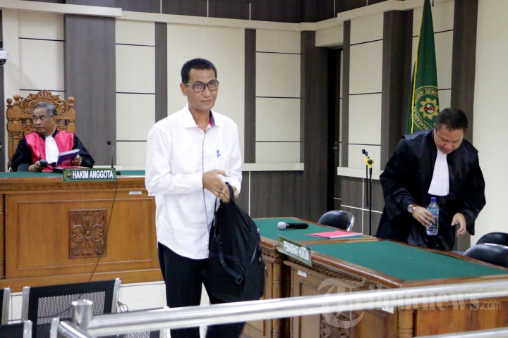 M Tamzil Jalani Sidang Pengadilan Tipikor Semarang
