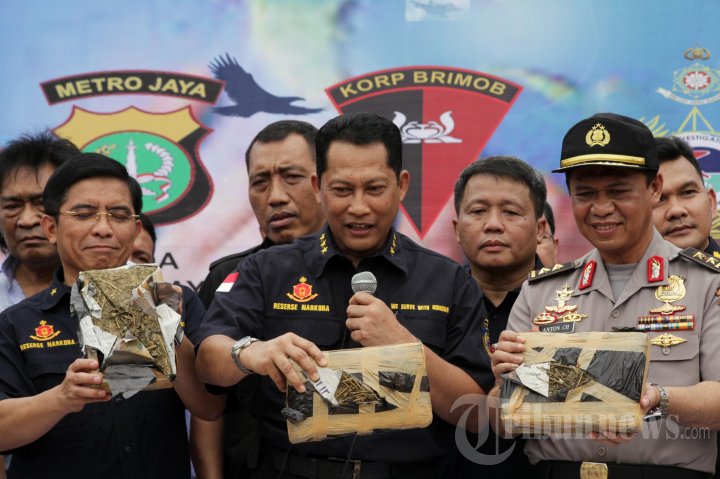 Mabes Polri Ungkap Ganja 2,1 Ton
