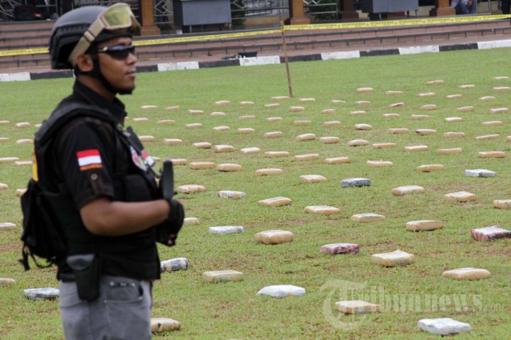 Mabes Polri Ungkap Ganja 2,1 Ton