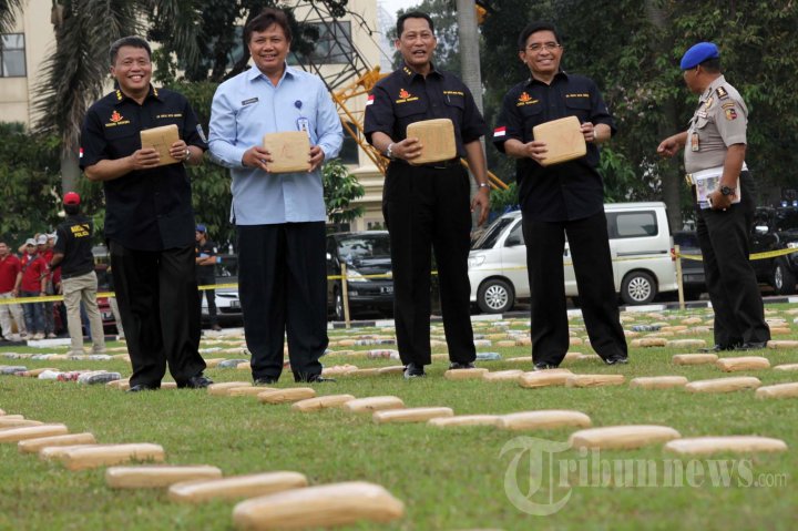 Mabes Polri Ungkap Ganja 2,1 Ton