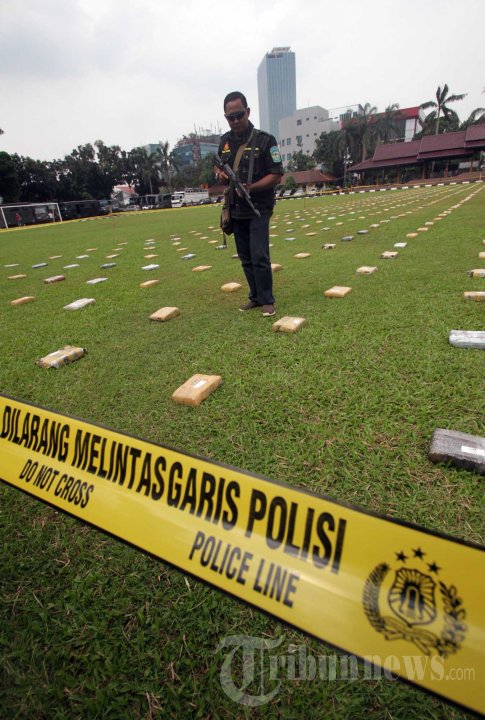 Mabes Polri Ungkap Ganja 2,1 Ton