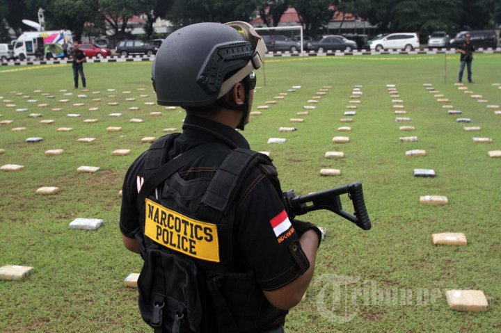 Mabes Polri Ungkap Ganja 2,1 Ton