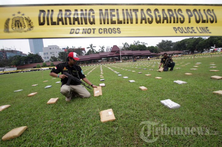 Mabes Polri Ungkap Ganja 2,1 Ton