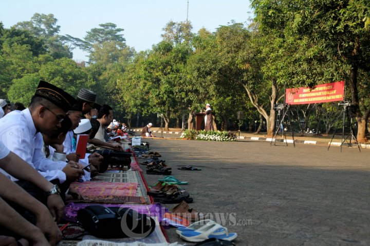 Mabes TNI Selenggarakan Sholat Idul Fitri 1436 H 2015 M