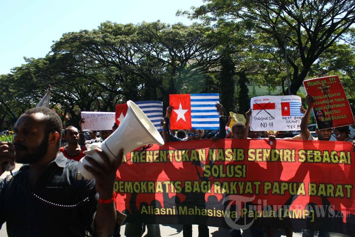 Mahasiswa Asal Papua Tuntut Pembebasan Papua