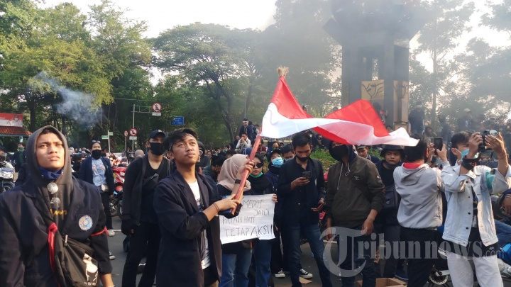 Mahasiswa Kota Tangerang Dukung Perjuangan Buruh