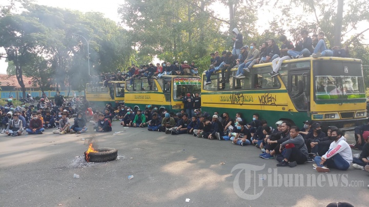 Mahasiswa Kota Tangerang Dukung Perjuangan Buruh
