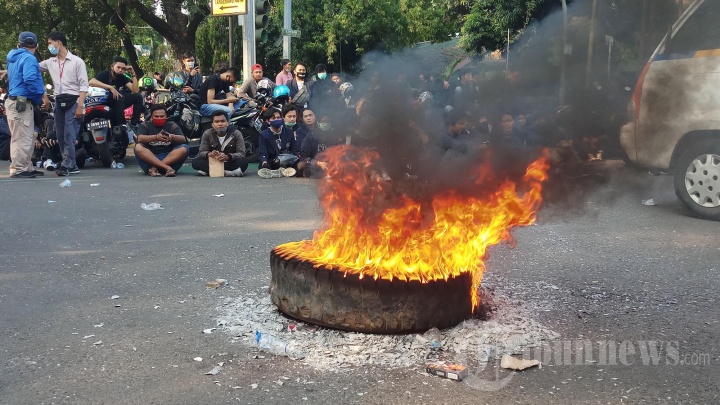 Mahasiswa Kota Tangerang Dukung Perjuangan Buruh